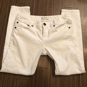 Free people roller high-rise cropped skinny jeans